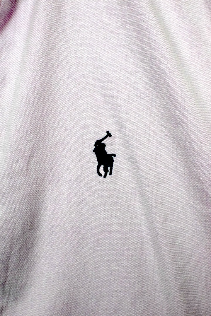 Reworked Ralph Lauren Brand Crop Top