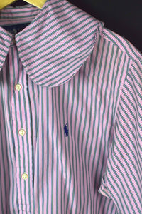 Reworked Ralph Lauren Brand Crop Top