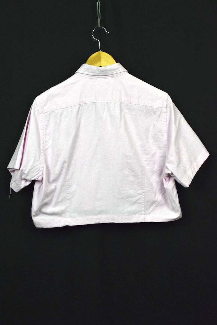 Reworked Ralph Lauren Brand Crop Top
