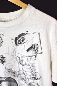 1991 M.C. Escher Drawings T-shirt