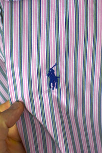 Reworked Ralph Lauren Brand Crop Top