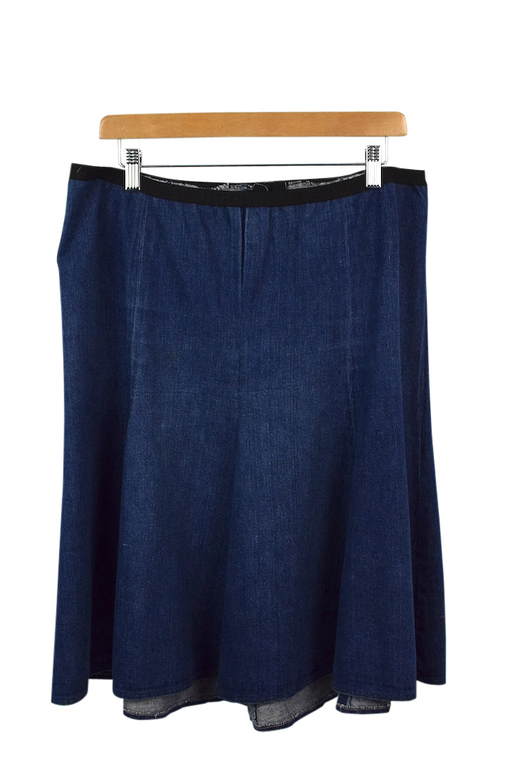 Reworked Denim Skirt