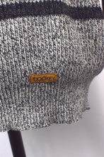Load image into Gallery viewer, Grey and Red Square Knitted Jumper
