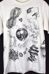 1991 M.C. Escher Drawings T-shirt