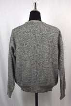 Load image into Gallery viewer, Grey and Red Square Knitted Jumper
