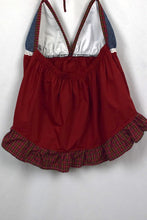 Load image into Gallery viewer, Reworked Halterneck Babtydoll Top
