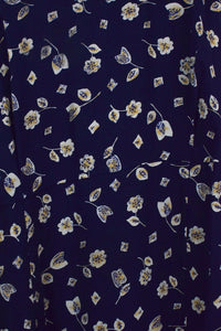 Floral Diamond Print Dress
