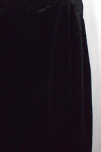 Load image into Gallery viewer, Black Elements Brand Velour Skirt
