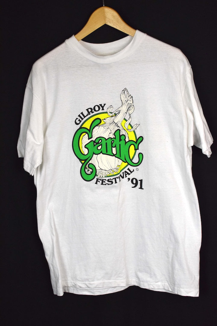 1991 Garlic Festival T-shirt