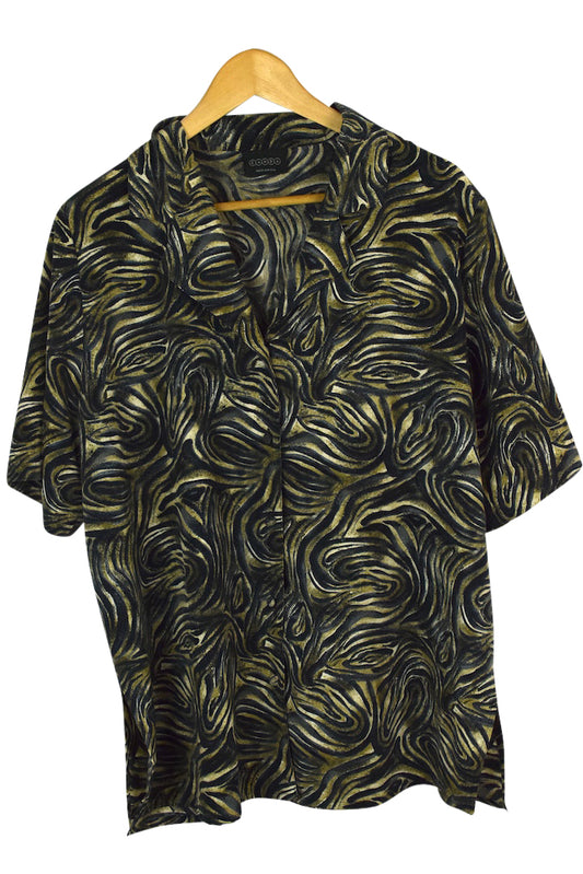 Abstract Print Blouse