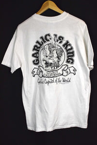 1991 Garlic Festival T-shirt