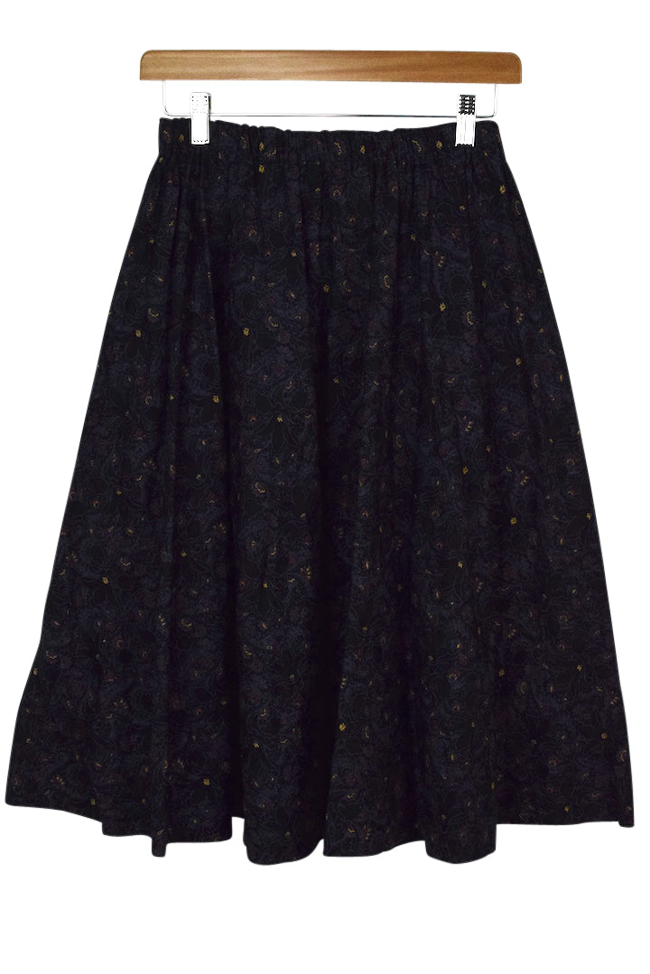 Reworked Floral Print Skirt
