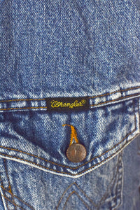Wrangler Western Brand Denim Vest