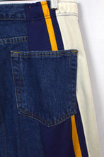 Load image into Gallery viewer, Reworked Champion Track-Denim Skirt
