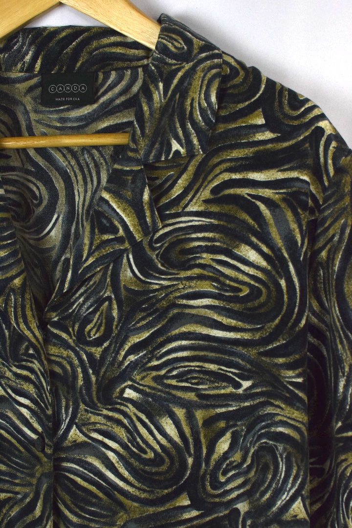 Abstract Print Blouse