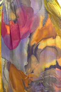 80s/90s Abstract Print Blouse