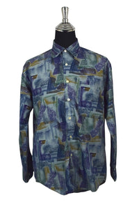 Abstract Statue Print Shirt
