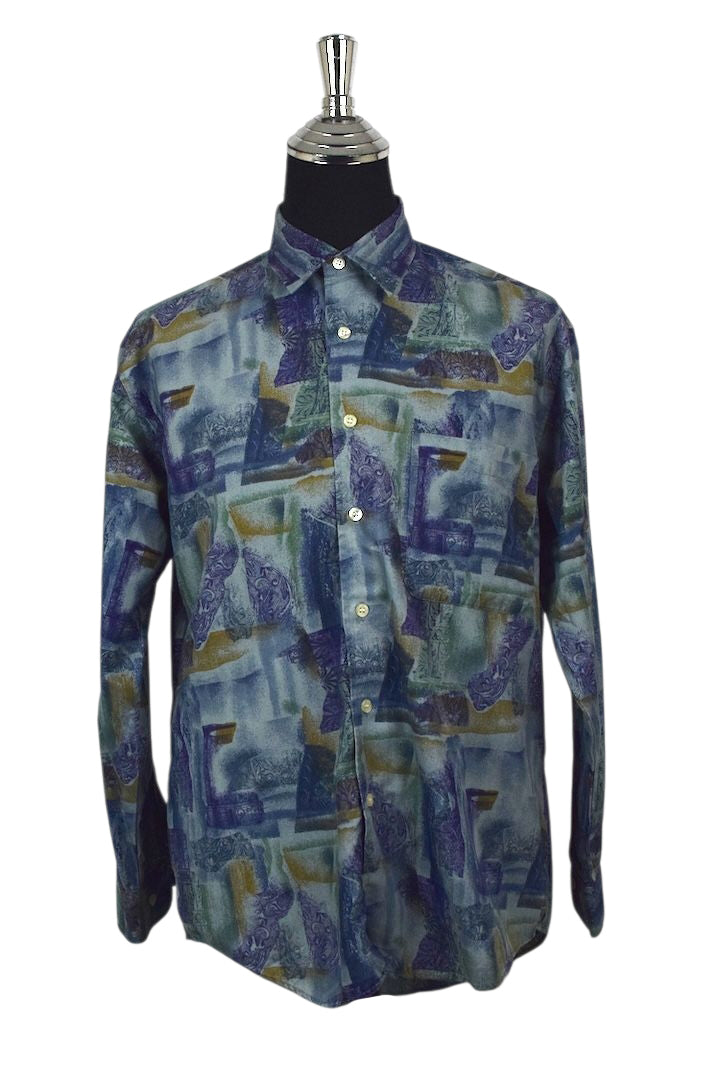 Abstract Statue Print Shirt