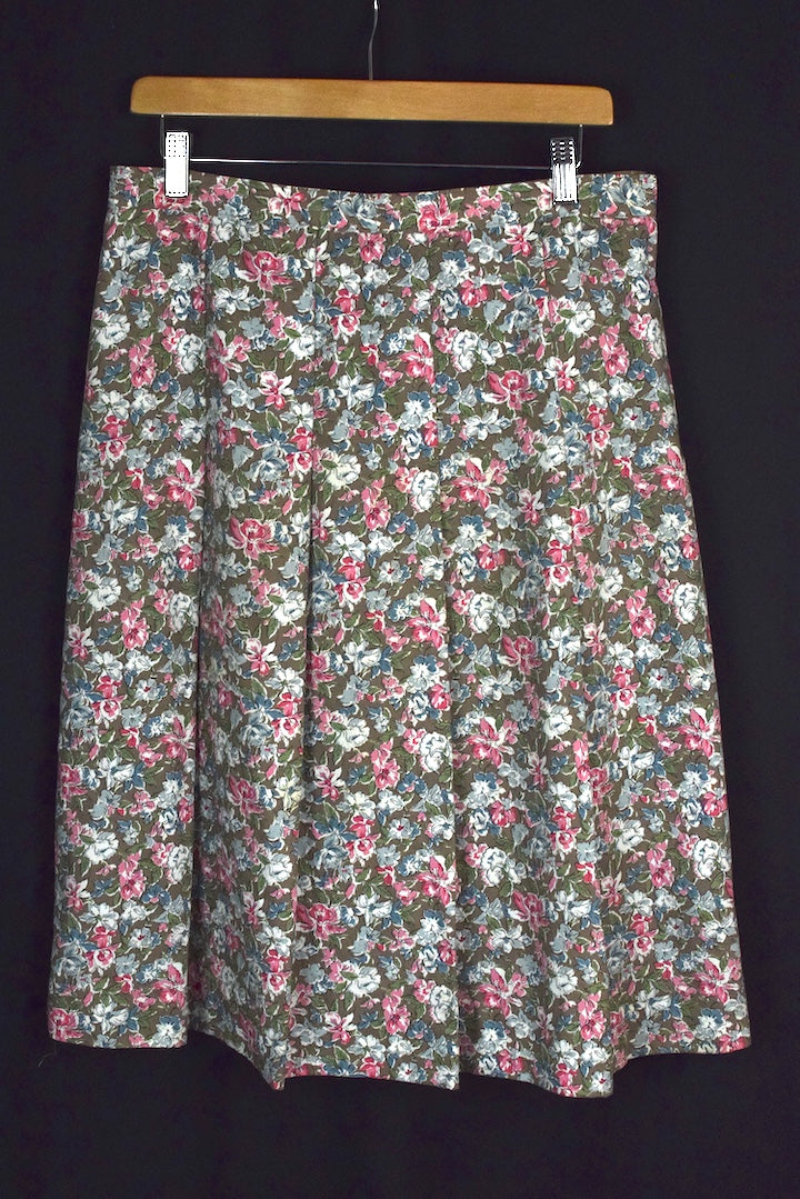 AGASA Brand Floral Print Skirt