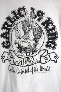 1991 Garlic Festival T-shirt