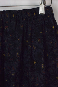 Reworked Floral Print Skirt