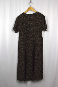 Reworked Floral Print Dress