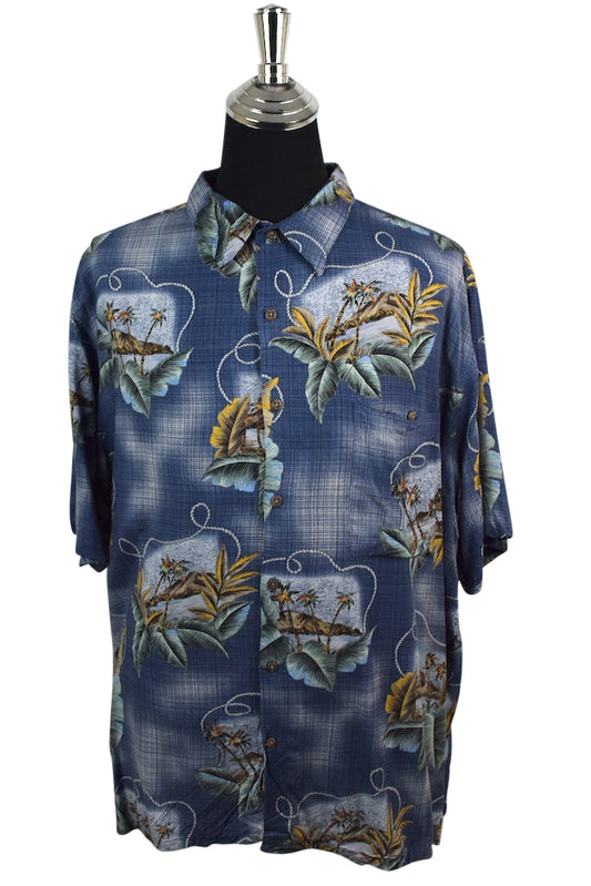 Batik Bay Brand Island Print Hawaiian Shirt