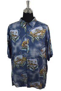 Batik Bay Brand Island Print Hawaiian Shirt