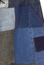 Load image into Gallery viewer, Reworked Patchwork Denim Shorts
