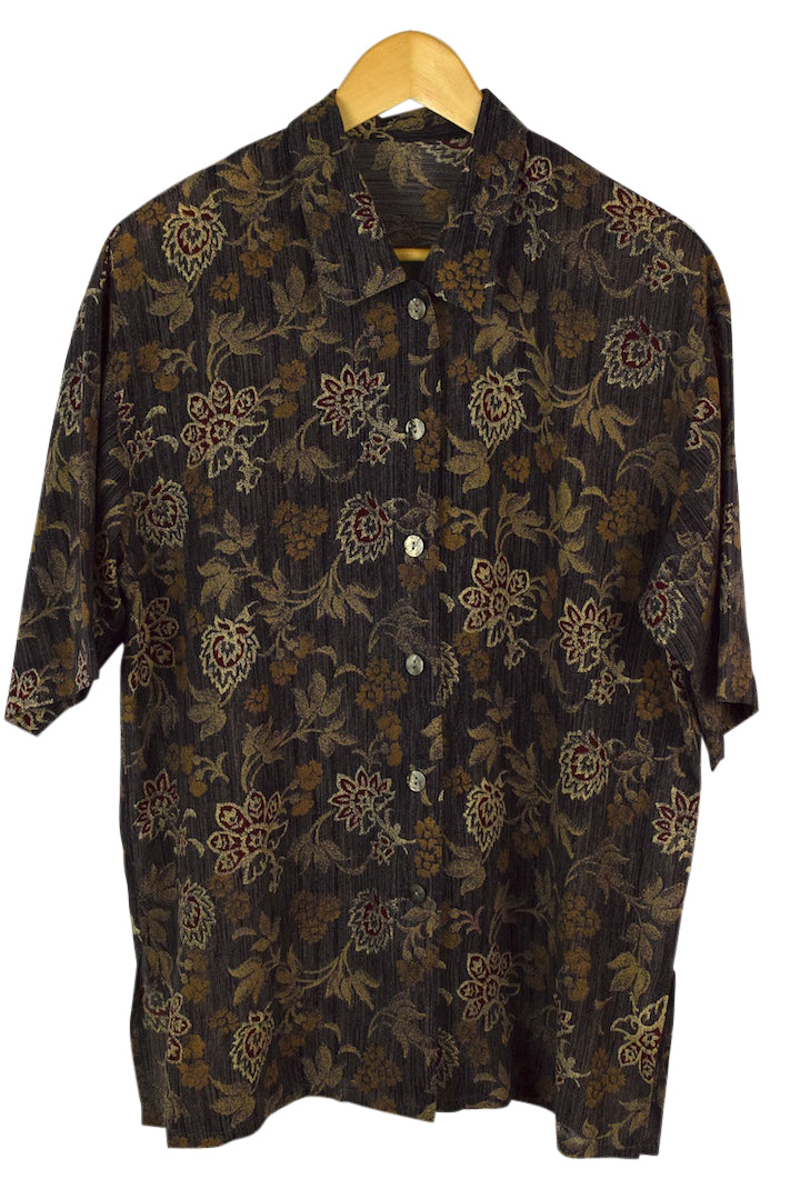 Reworked Floral Print Shirt