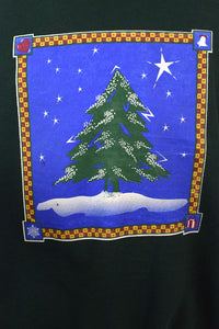80s/90s Christmas Tree Sweatshirt