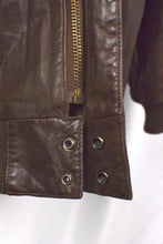 Load image into Gallery viewer, Brown Leather Jacket

