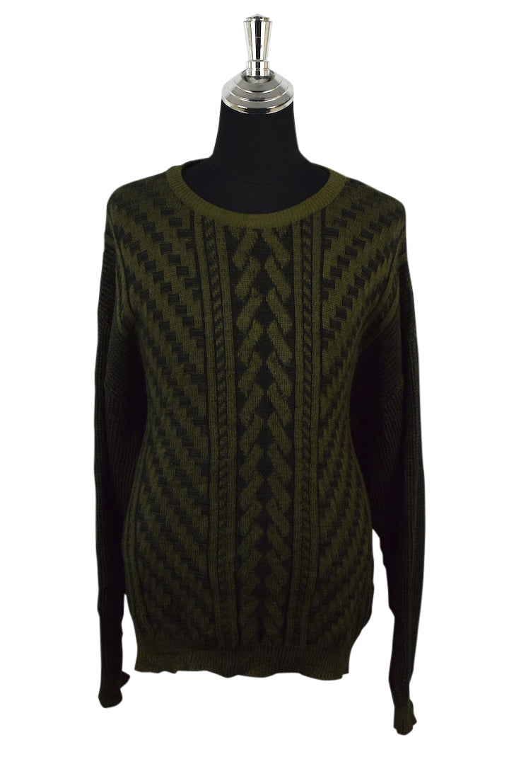 Khaki Knitted Jumper