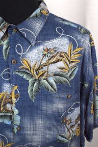 Batik Bay Brand Island Print Hawaiian Shirt