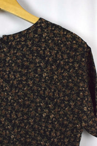 Reworked Floral Print Dress