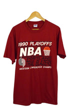 Load image into Gallery viewer, 1990 Portland Trailblazers NBA Western Champions T-Shirt
