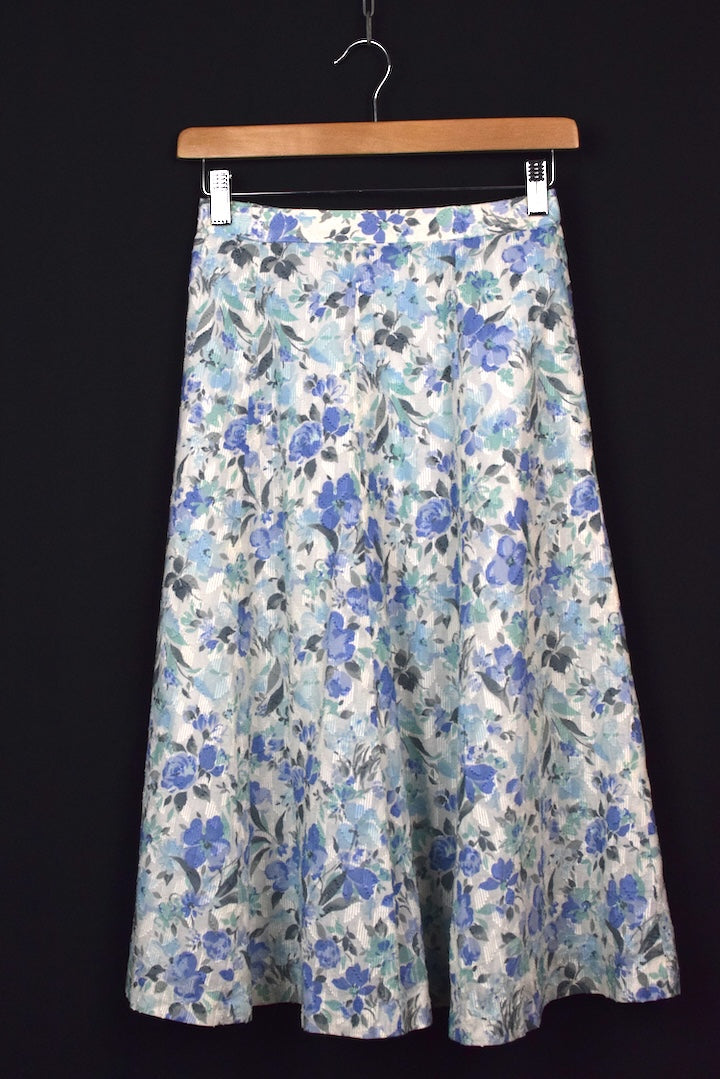 Floral Print Skirt