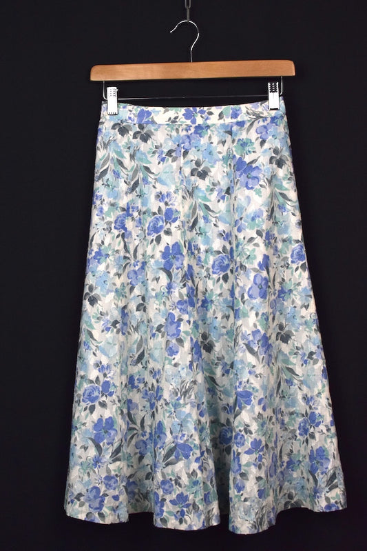 Floral Print Skirt