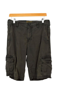 Grey Cargo Shorts