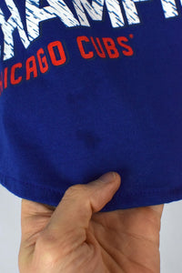 2016 Reworked Chicago Cubs MLB Crop T-shirt