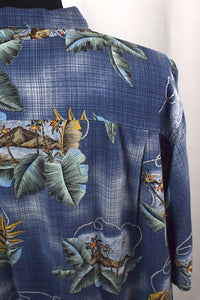 Batik Bay Brand Island Print Hawaiian Shirt