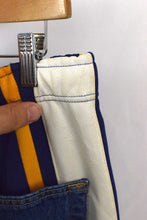 Load image into Gallery viewer, Reworked Champion Track-Denim Skirt
