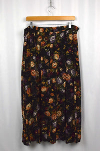 Floral Print Skirt