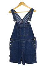 Load image into Gallery viewer, Floral Pattern Denim Overalls
