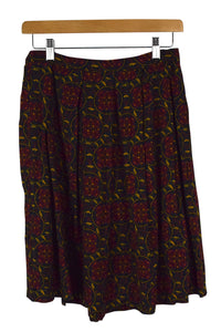 Reworked Cloud Print Skirt