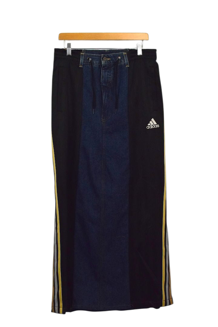Reworked Adidas Brand Track Skirt