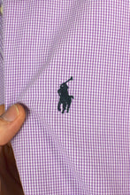 Load image into Gallery viewer, Reworked Ralph Lauren Brand Crop Top
