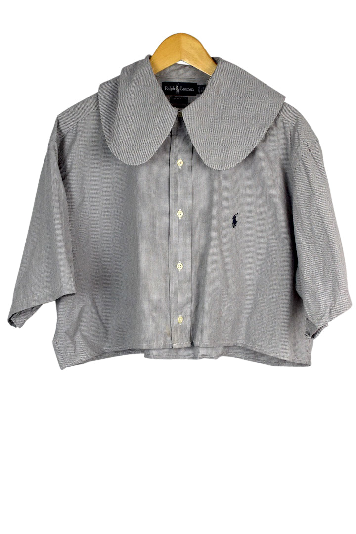 Reworked Ralph Lauren Brand Crop Top