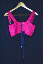 Load image into Gallery viewer, Rewoked Adidas Brand Corset Top
