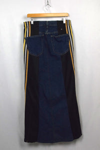 Reworked Adidas Brand Track Skirt